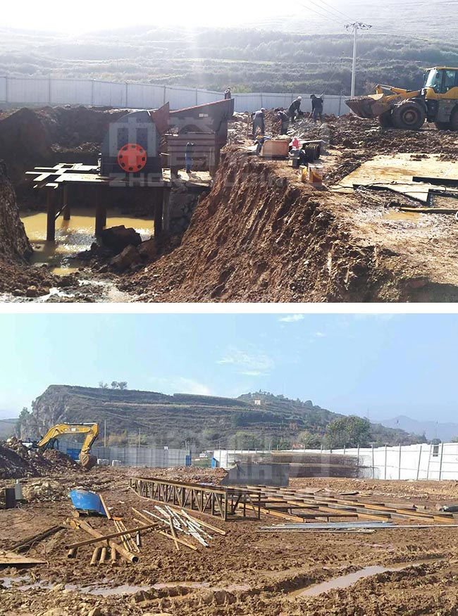 寧夏固原市時產200噸小型碎石生產線 寧夏固原市時產200噸小型碎石生產線