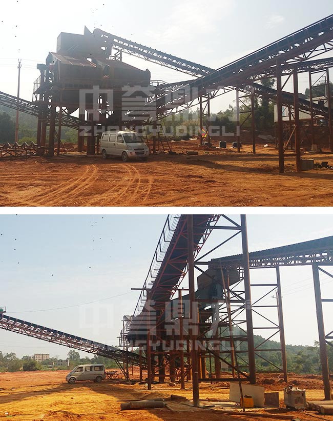 廣西南寧時產(chǎn)800噸砂石骨料生產(chǎn)線 廣西南寧時產(chǎn)800噸砂石骨料生產(chǎn)線