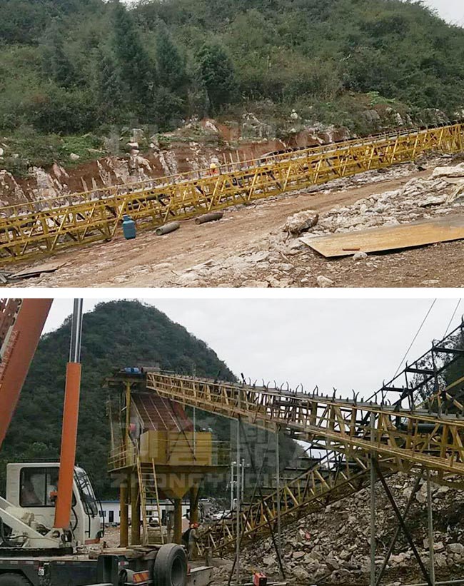 貴州省畢節(jié)市黔西縣時產(chǎn)400噸骨料生產(chǎn)線 貴州省畢節(jié)市黔西縣時產(chǎn)400噸骨料生產(chǎn)線