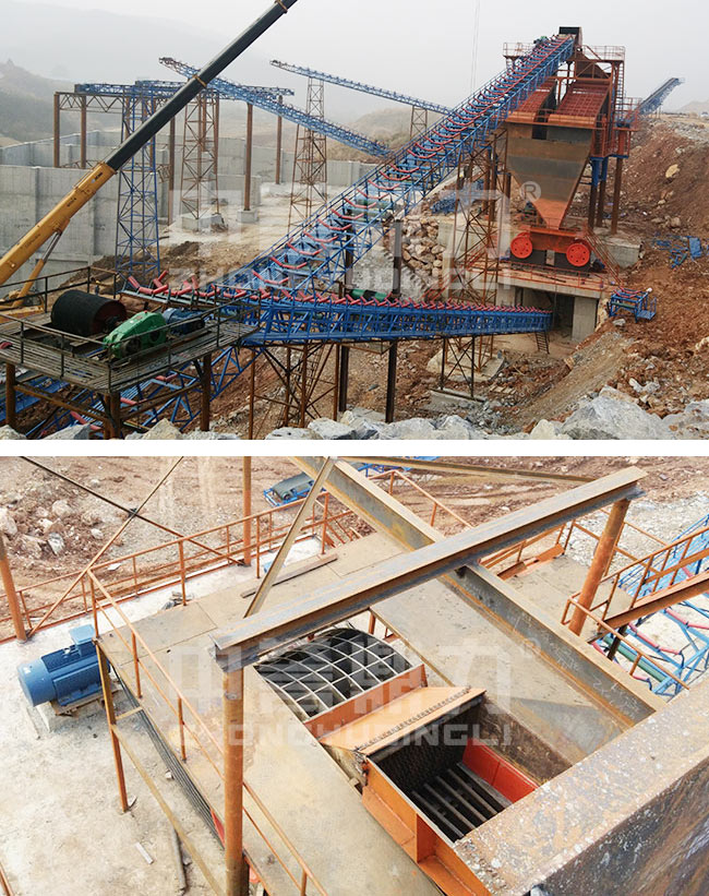 江西九江時產(chǎn)600噸固定式碎石生產(chǎn)線 江西九江時產(chǎn)600噸固定式碎石生產(chǎn)線