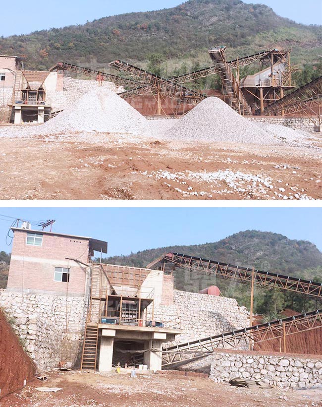 江西景德鎮(zhèn)市破碎石子生產(chǎn)線案例 江西景德鎮(zhèn)市破碎石子生產(chǎn)線案例