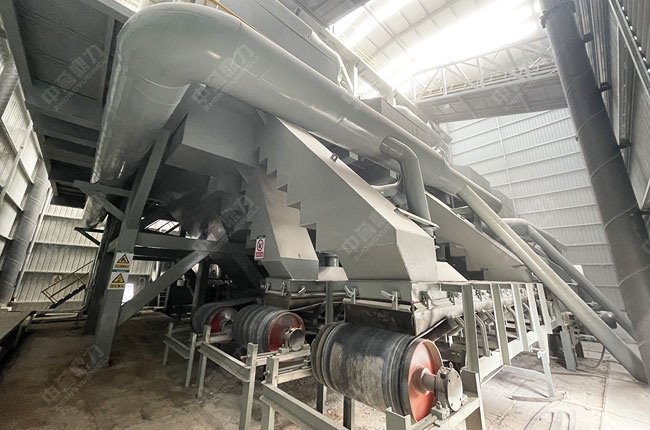 細(xì)沙回收脫水一體機(jī)現(xiàn)場