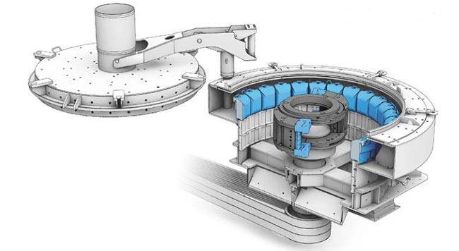 立軸式制砂機(jī)怎么換軸承 立軸式制砂機(jī)怎么換軸承