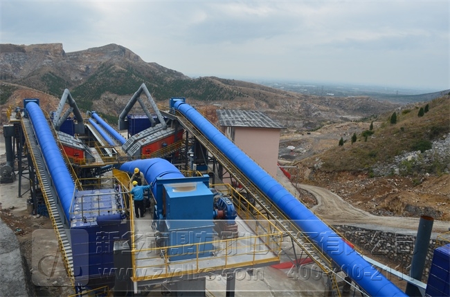 新鄉(xiāng)石料生產(chǎn)線