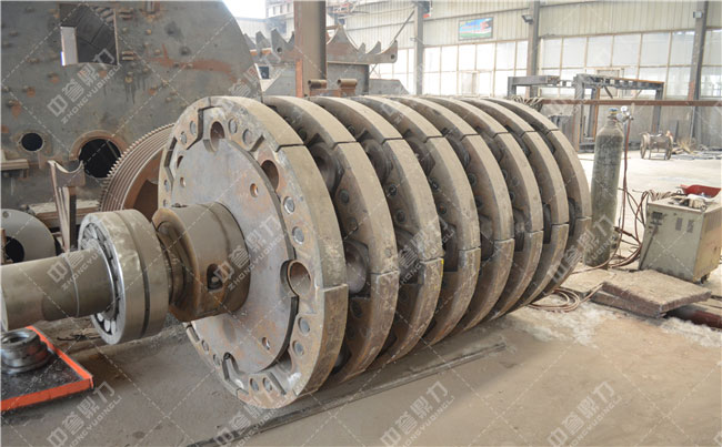 頁(yè)巖粉碎機(jī)轉(zhuǎn)子輪齒輪配重平衡輪