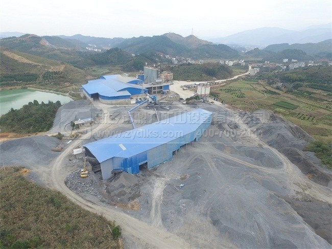 時(shí)產(chǎn)500噸破碎制砂生產(chǎn)線-湖南省邵陽(yáng)市新寧縣鑫旺建材