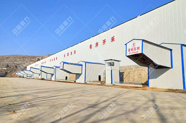 青石破碎生產(chǎn)線