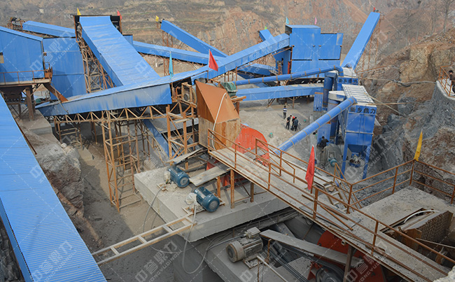 破碎砂石生產(chǎn)線(xiàn)